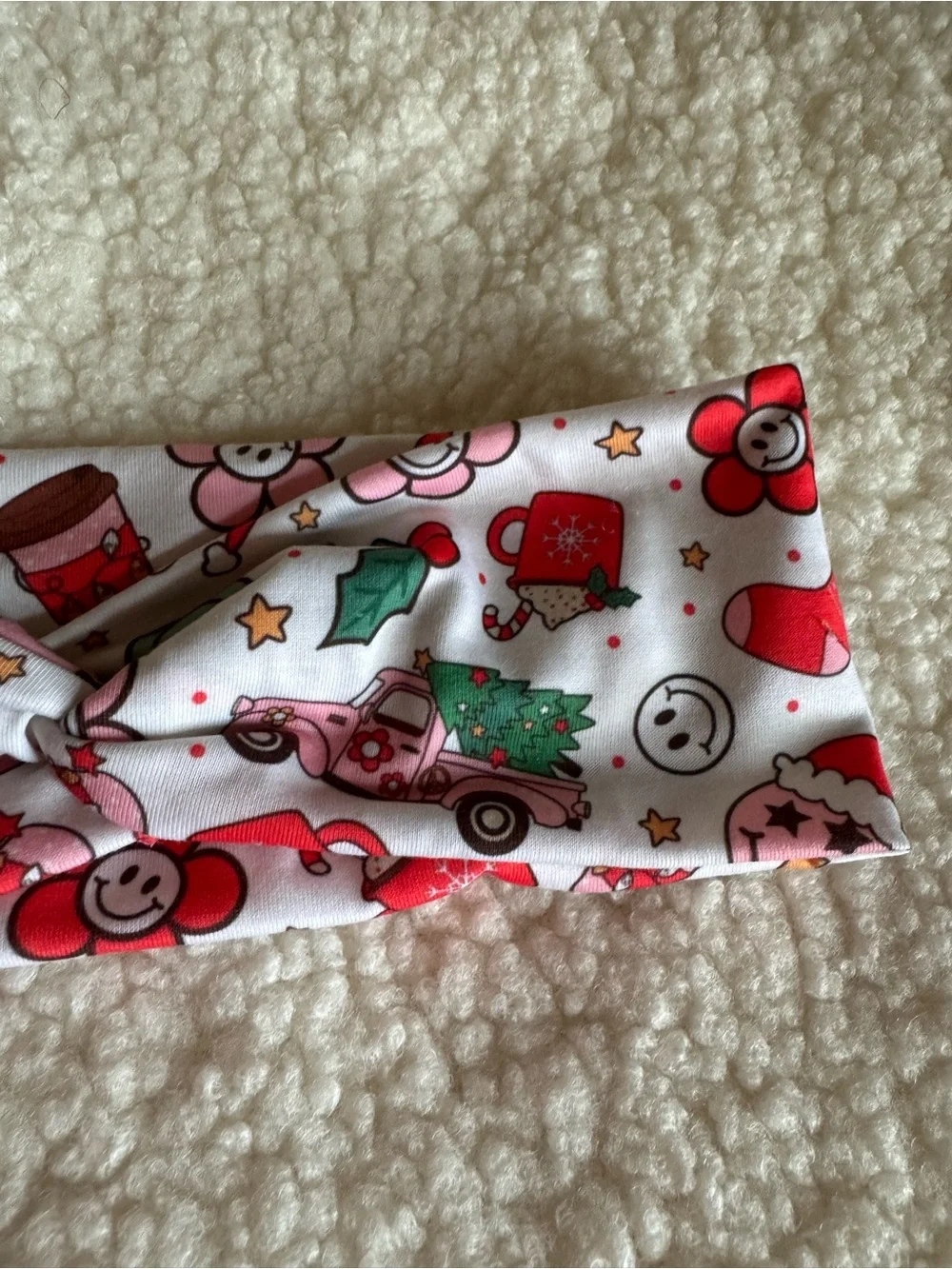 Brand New Handmade Groovy Christmas Headband